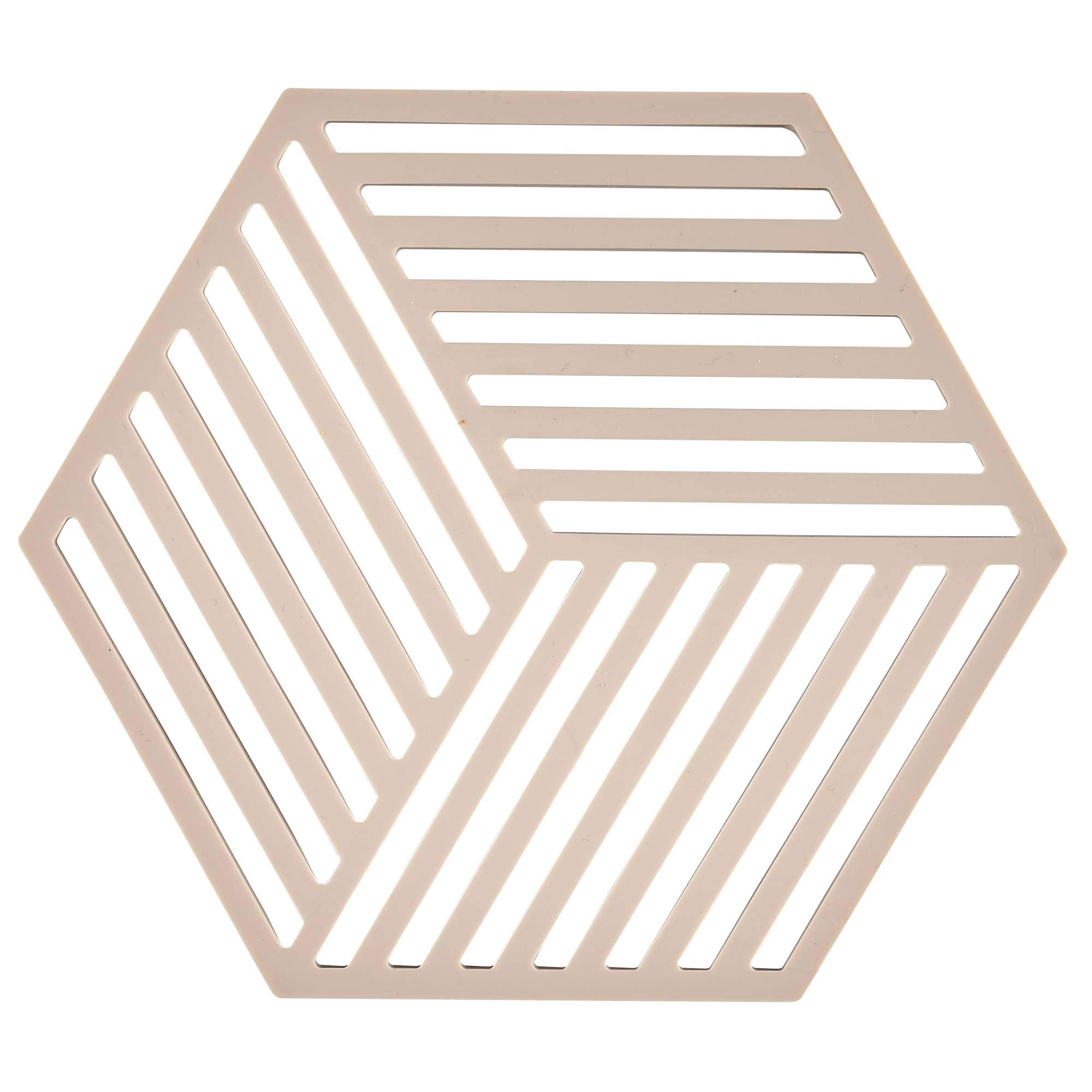 Zone Denmark Hexagon Topfuntersetzer Silikon Desert 16x14