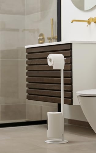 Zone Denmark Rim Toilettenpapierhalter Weiß Alu 75 cm