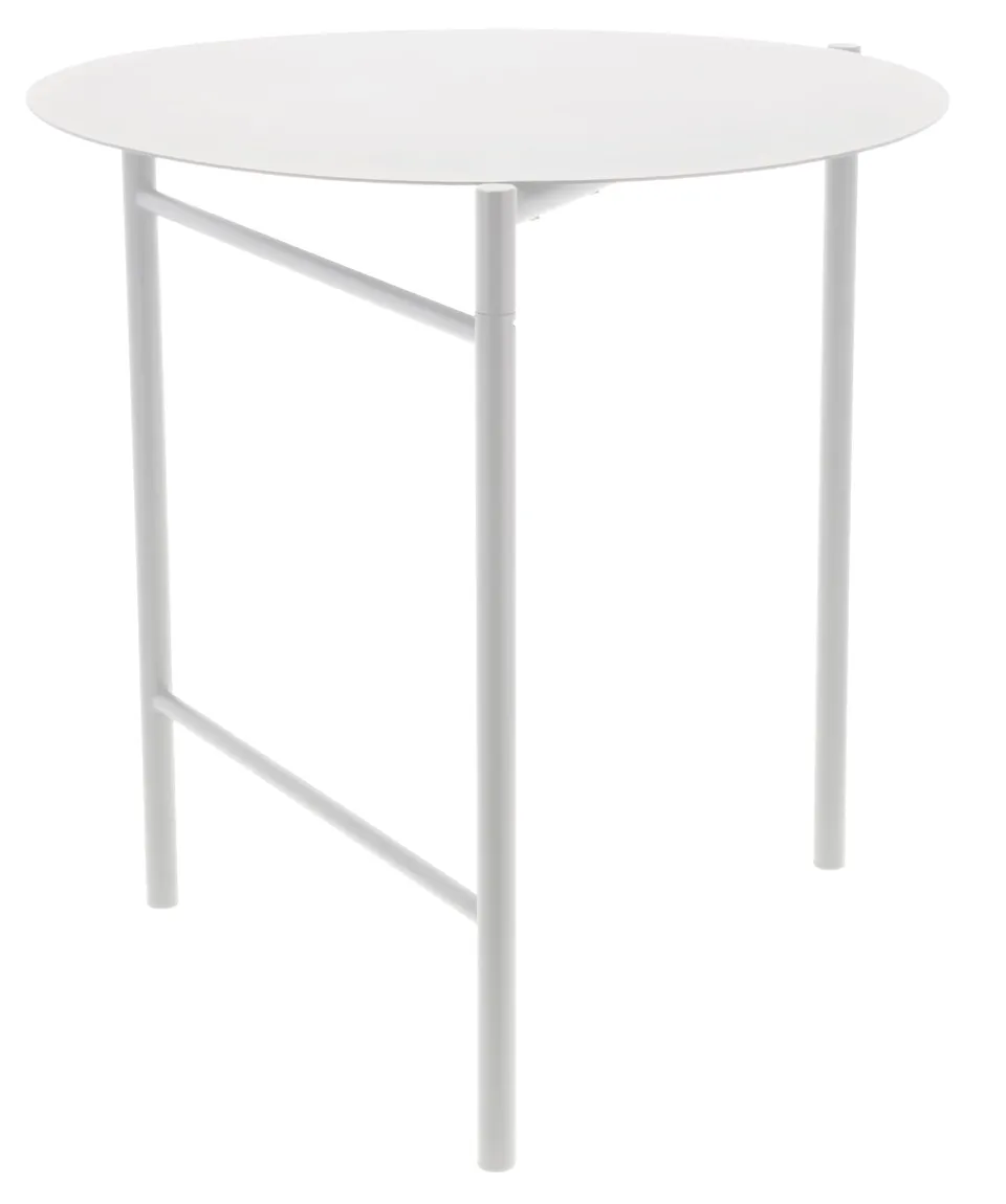 Zone Denmark Disc Tisch Ø 70 cm Soft Grey klappbar