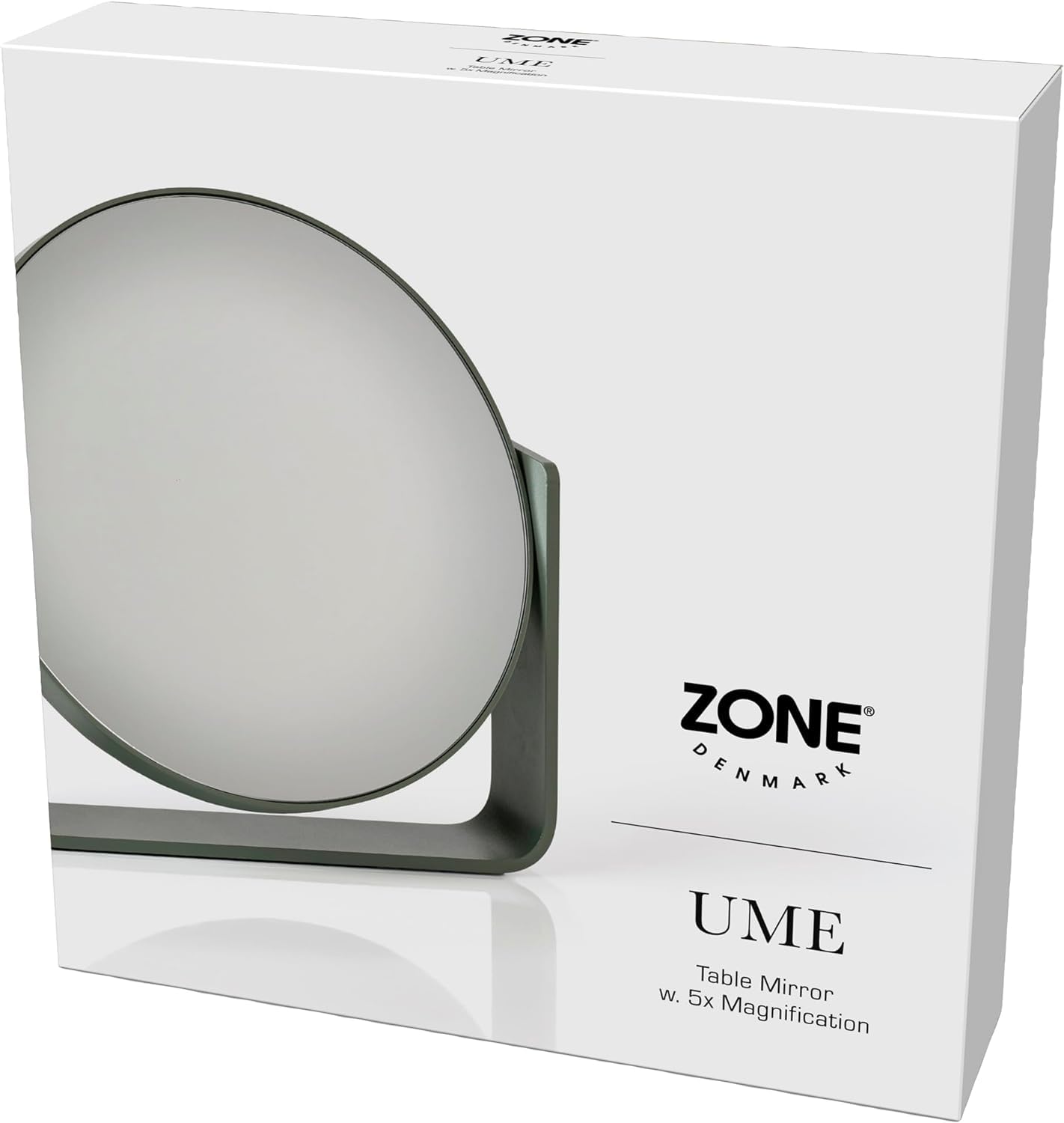 Zone Denmark Ume Tischspiegel 5-fach Olive Green 19 cm