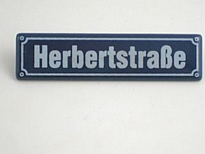 Münder Email Magnet-Shop Herbertstraße Magnet 8x2 cm