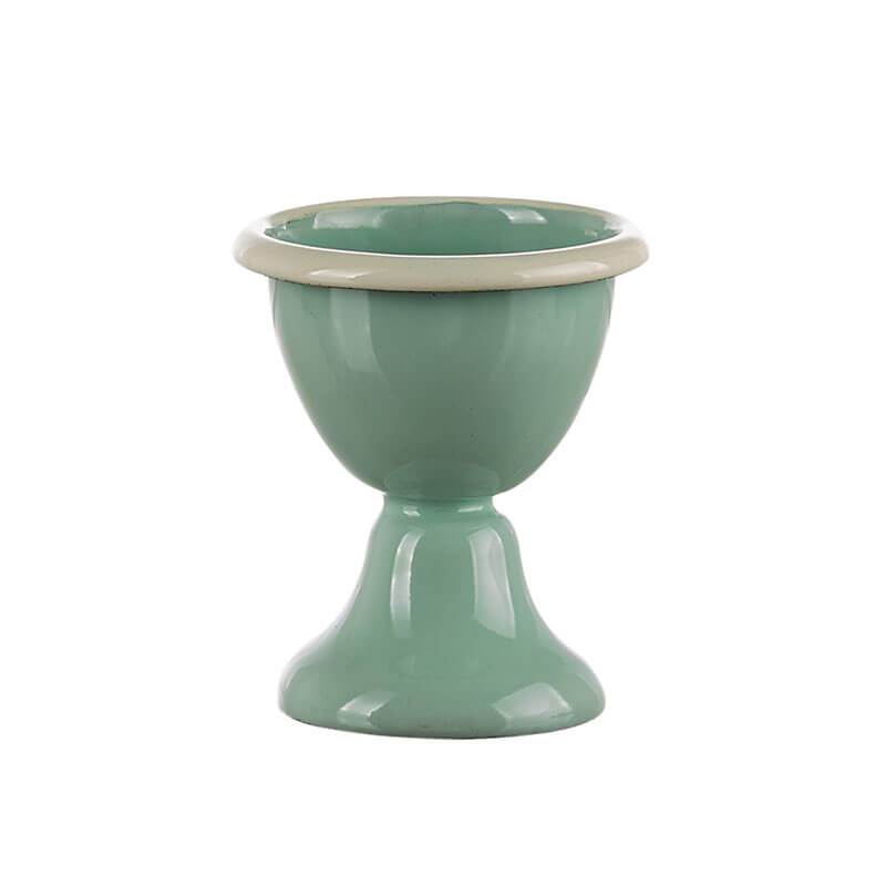 Münder Email Pastell Eierbecher Emaille pastell/creme 6 cm