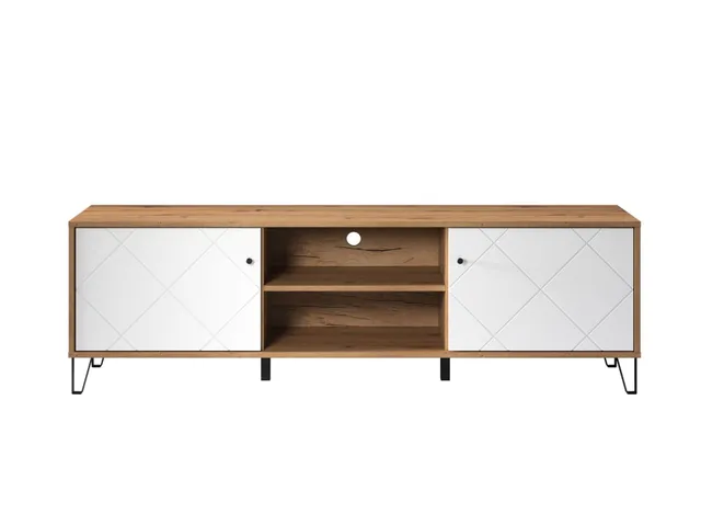 trendteam Touch TV-Unterteil Artisan Eiche weiß matt