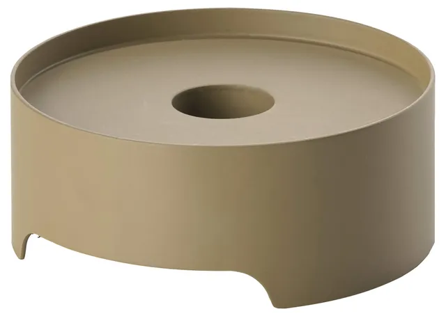 Zone Denmark Singles Kerzenhalter 9 cm Khaki Metall Matt