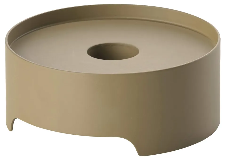 Zone Denmark Singles Kerzenhalter 9 cm Khaki Metall Matt