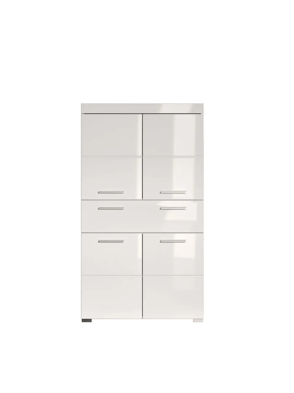 trendteam Amanda Stauraumtype weiß Badschrank
