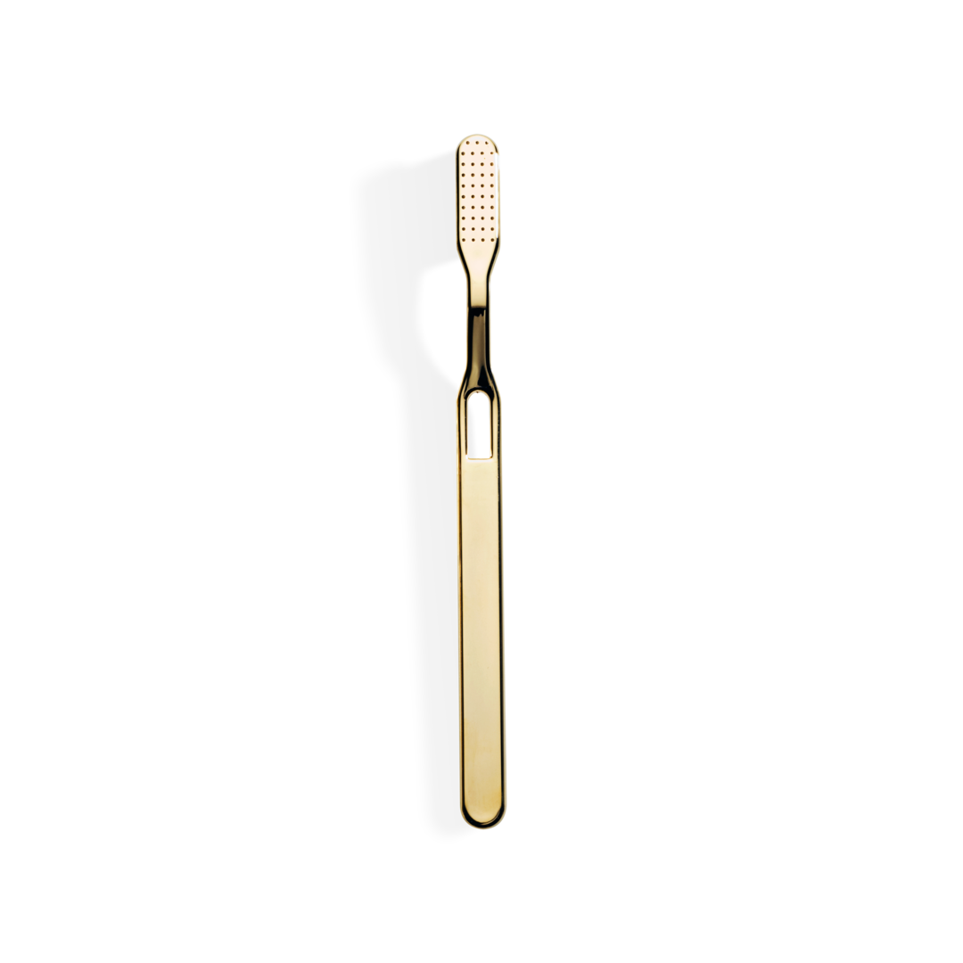 Decor Walther Classic DW 896 Zahnbürste Chrom Nylonborsten