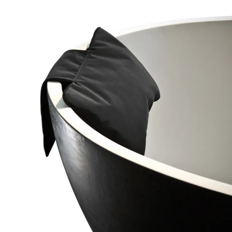 Decor Walther Loft NKH Badewannenkissen Schwarz Waschbar
