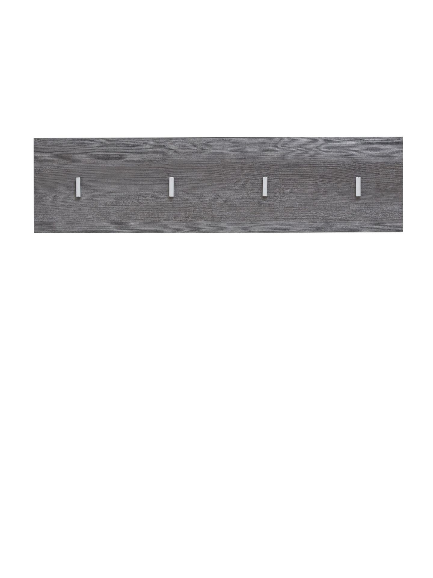 trendteam Line Wandpaneel rauchsilber Melamin