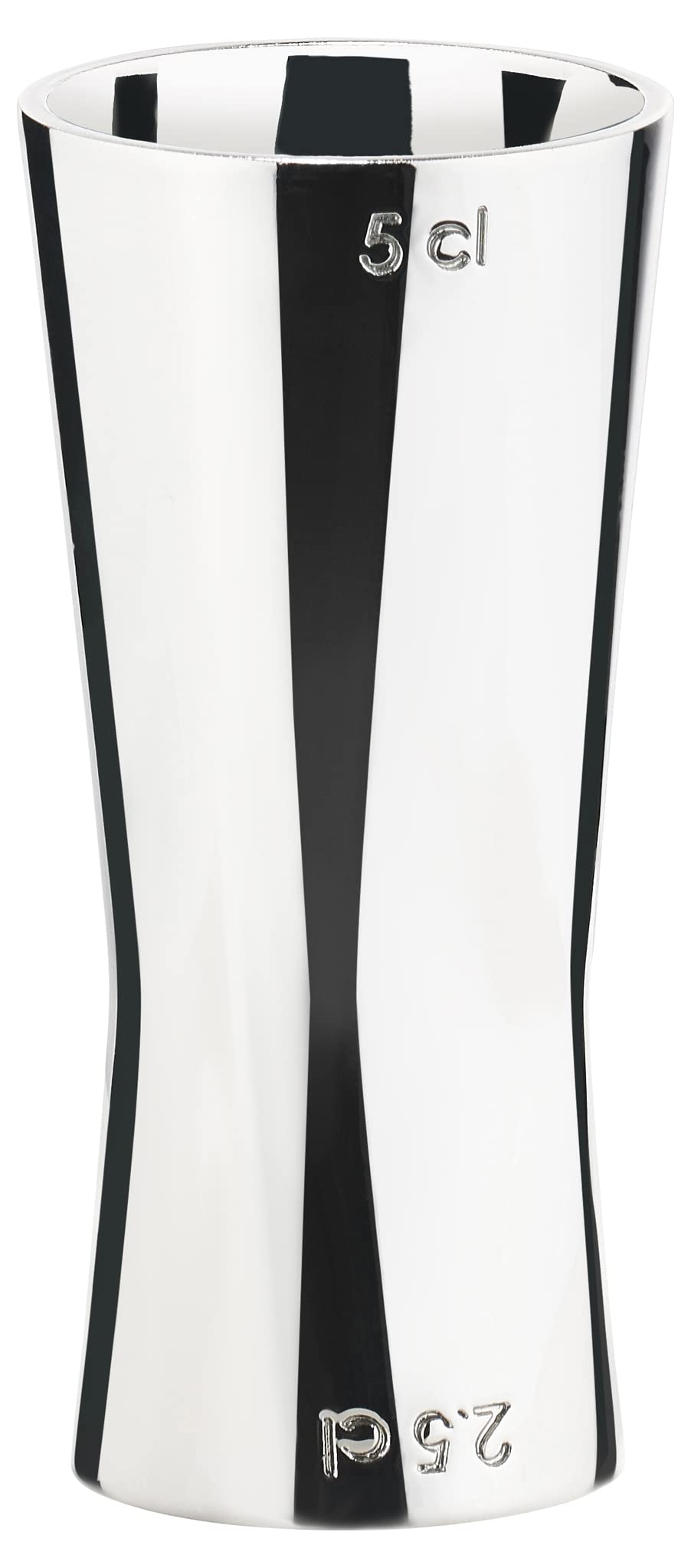 Zone Denmark Rocks Jigger Barmaß Edelstahl 2,5/5 cl Schwarz