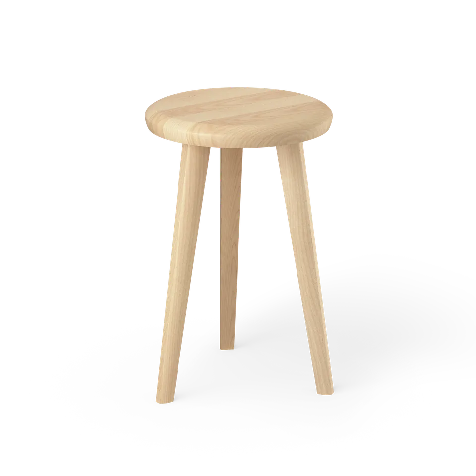 Decor Walther Onyo Stool Hocker Ahorn natur Holz