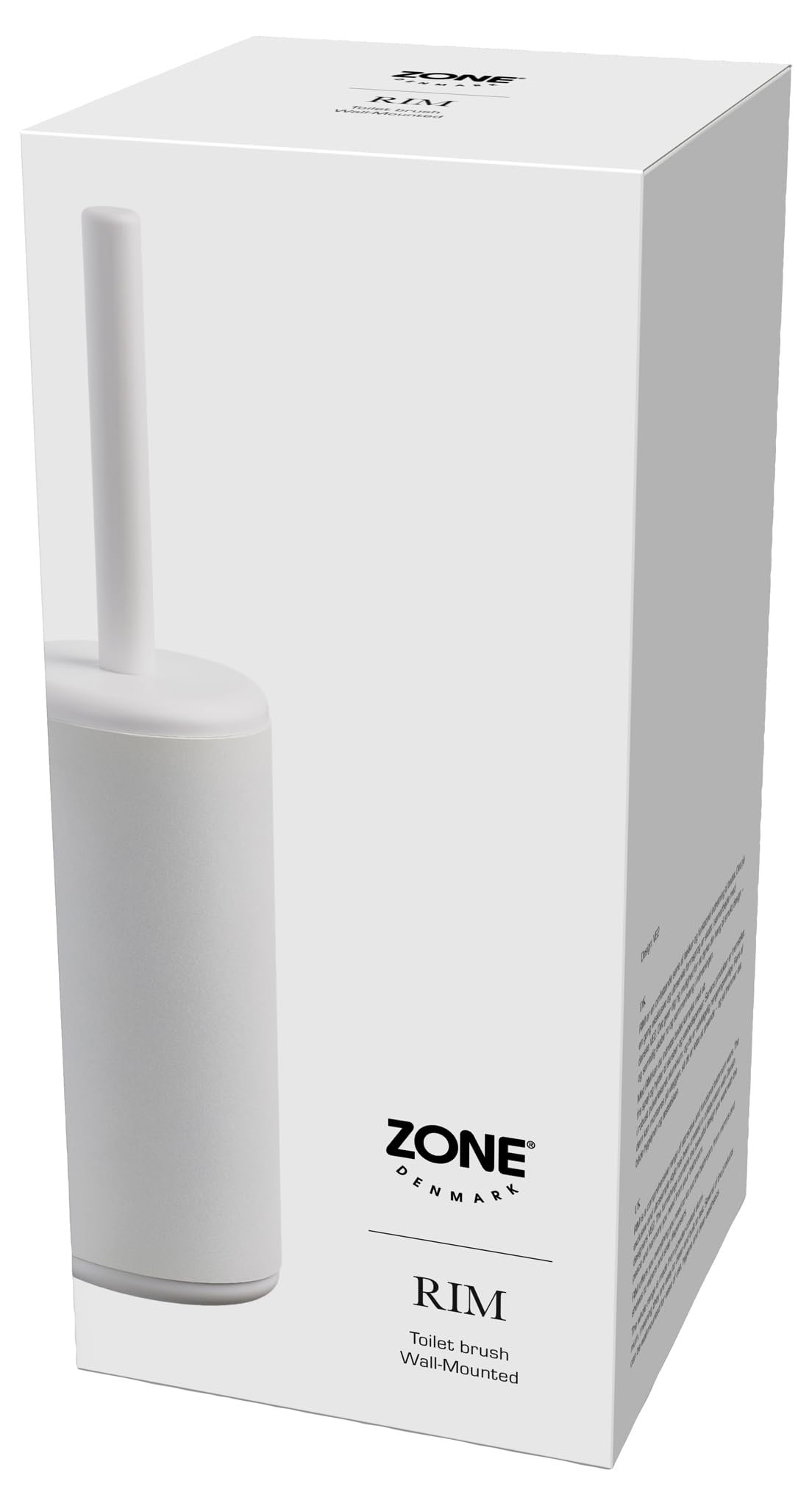 Zone Denmark Rim Klobürste Wand Weiß Standard