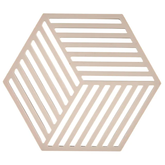 Zone Denmark Hexagon Topfuntersetzer Silikon Desert 16x14