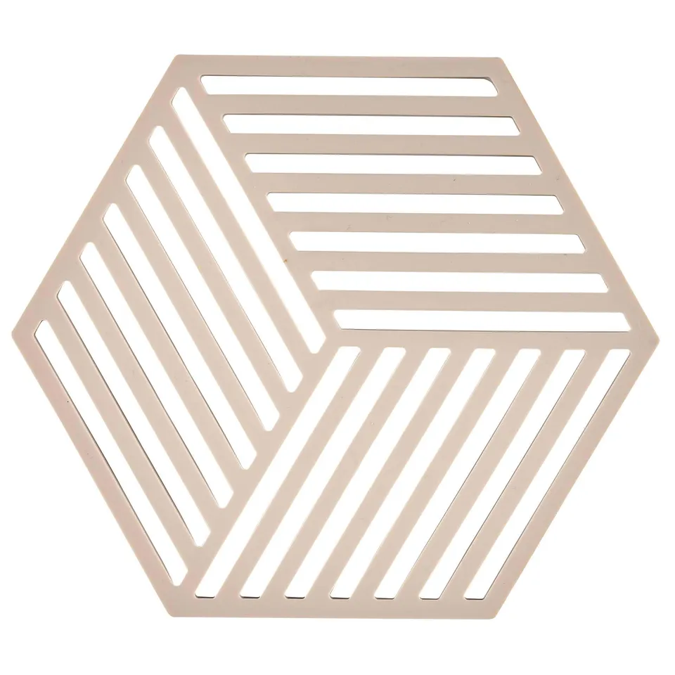 Zone Denmark Hexagon Topfuntersetzer Silikon Desert 16x14