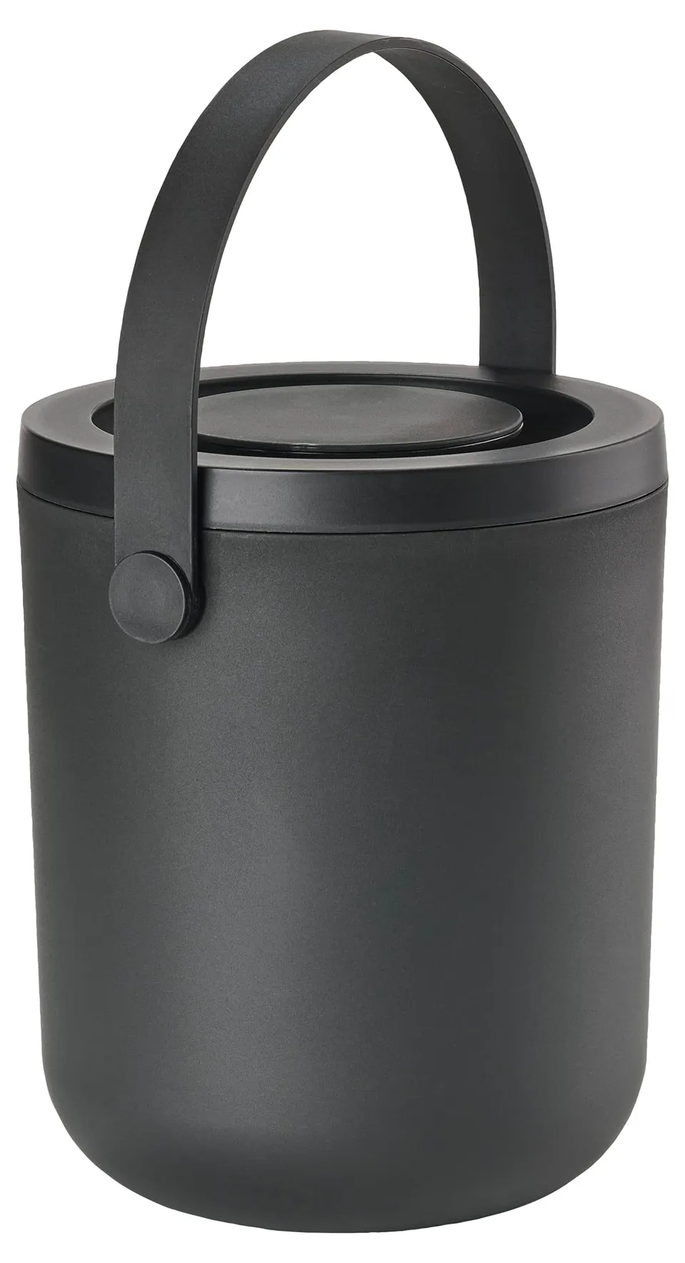 Zone Denmark Circular Biomülleimer Schwarz 3 Liter Deckel