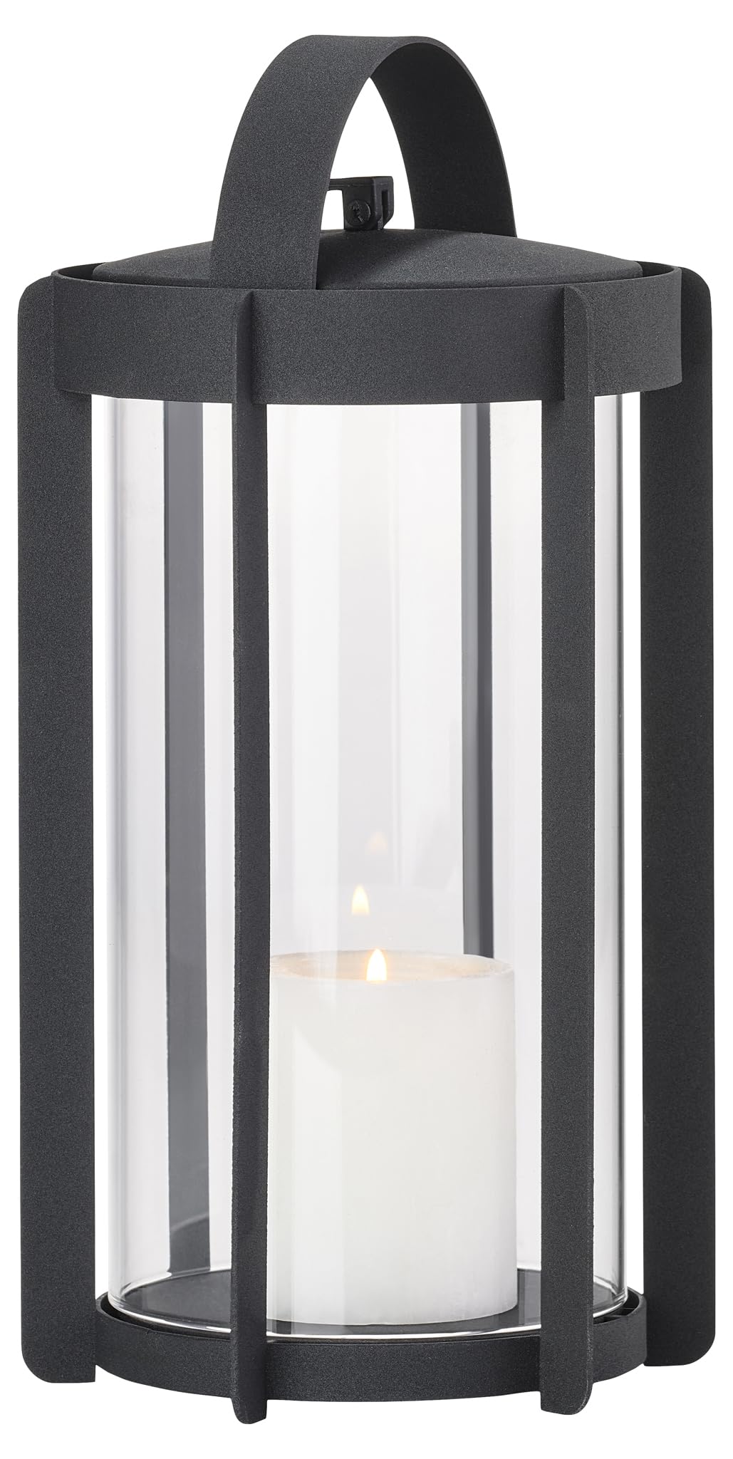 Zone Denmark Outdoor Laterne Schwarz 25 cm Kerzenlaterne Metall
