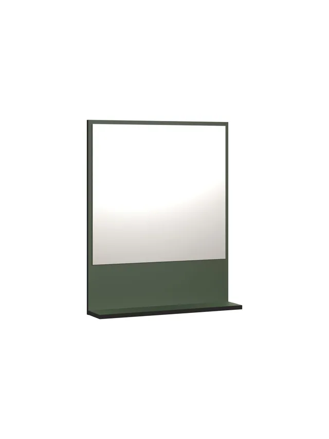 trendteam PureBliss Wandspiegel mit Ablage grün