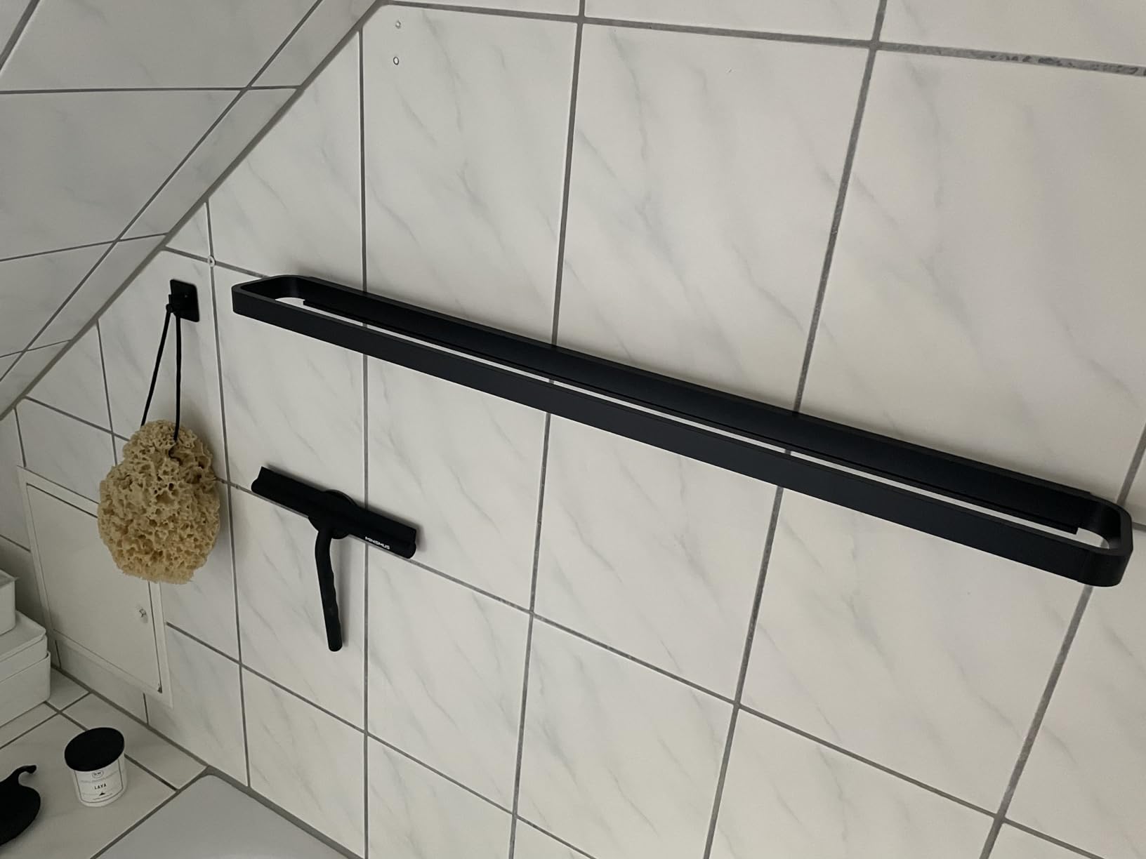 Zone Denmark Rim Handtuchhalter doppelt weiß 44 cm