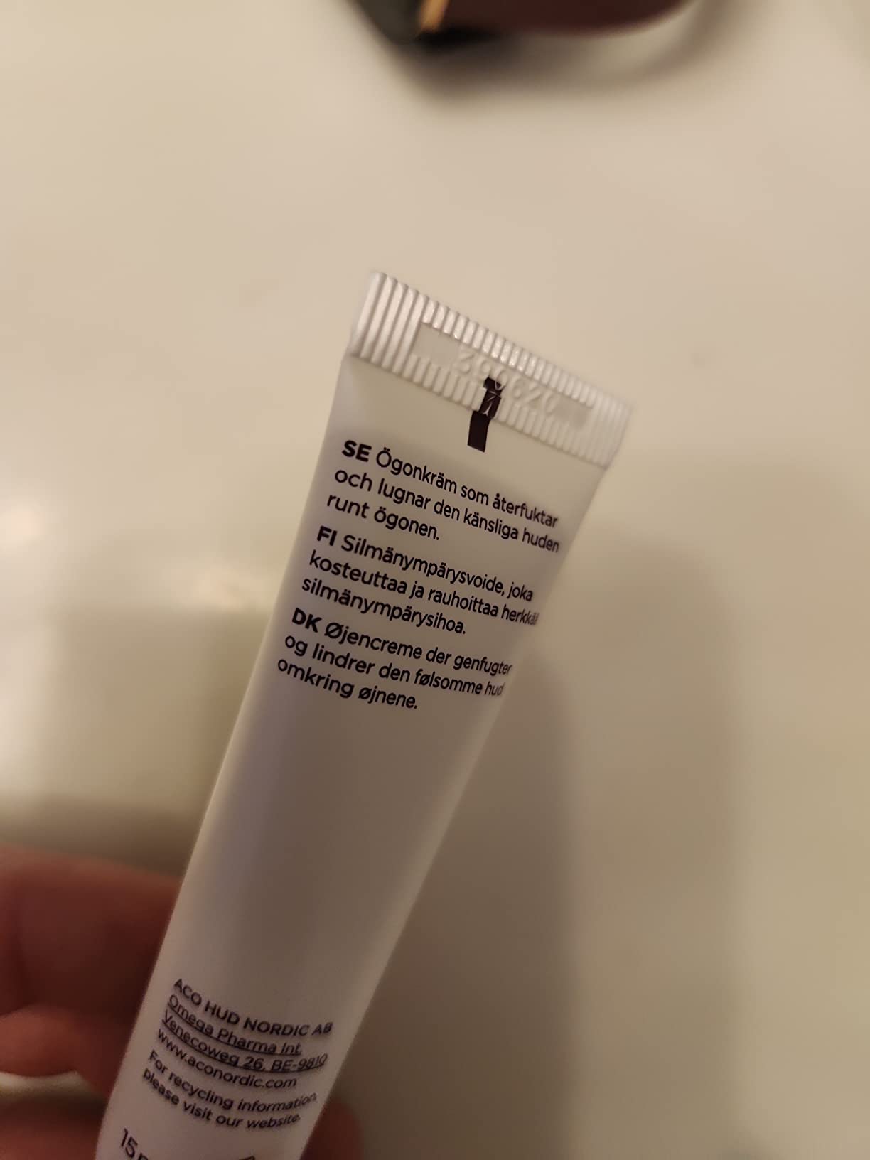 ACO Sensitive Balance Eye Cream Augencreme 15 ml parfümfrei