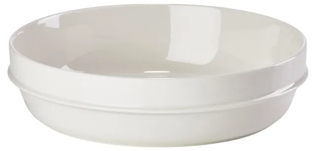 Zone Denmark Eau Salatschüssel 1,4 L Ø 24 cm Offwhite Porzellan