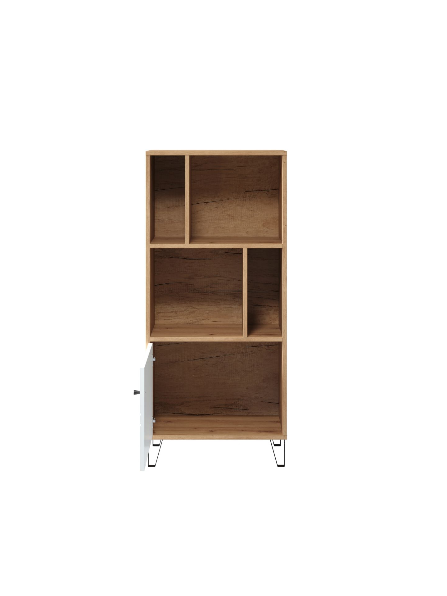 trendteam Touch Regal Arbeitszimmer Artisan Eiche weiß