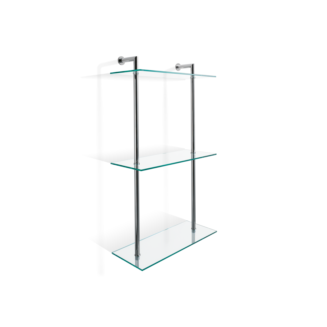 Decor Walther Classic DW 016 Glasschrank Chrom