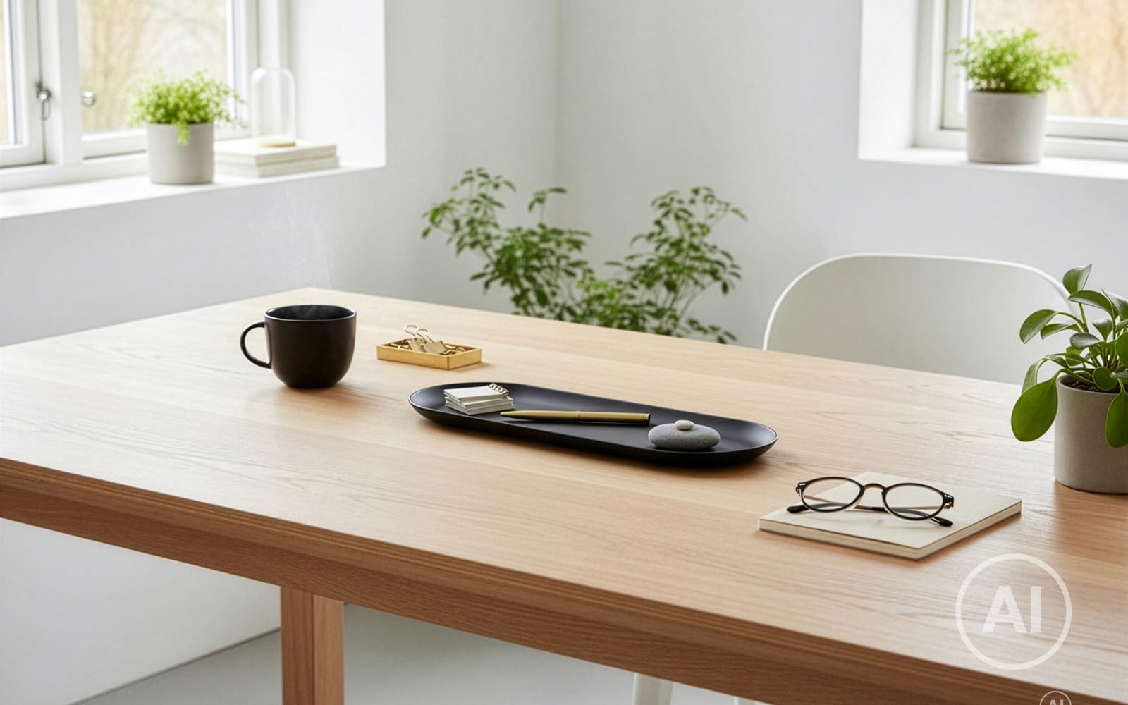 Zone Denmark Ume Tablett 18 cm Schwarz Edelstahl