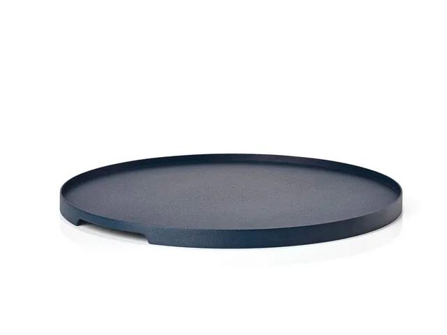 Zone Denmark Singles Serviertablett rund 35 cm tintenfarbig