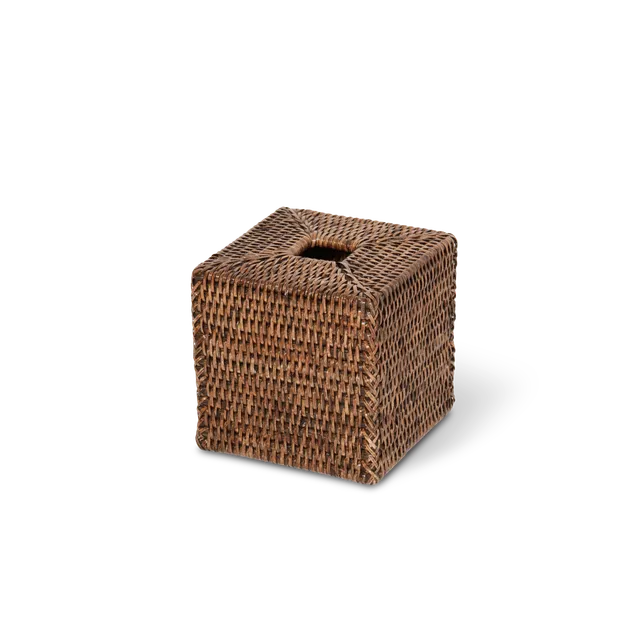 Decor Walther Basket KBQ Kleenexbox Rattan Dunkel