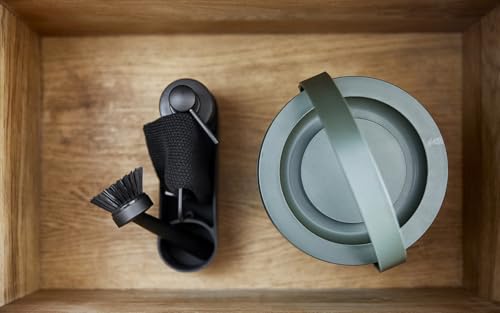 Zone Denmark Singles Spülbecken Organizer Set Schwarz 4-teilig
