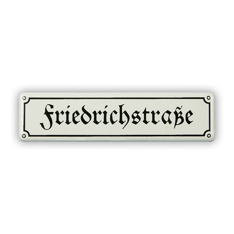 Münder Email Magnet-Shop Magnet Friedrichstraße 8 cm