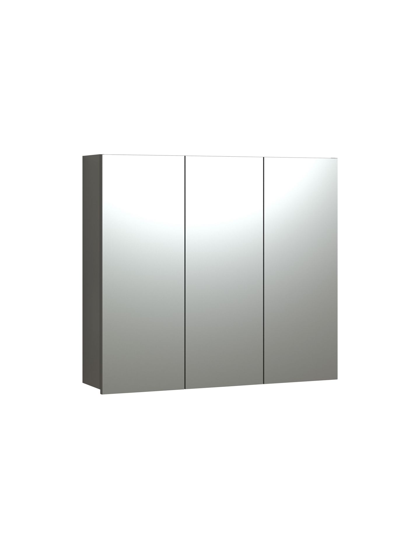 trendteam PureBliss Spiegelschrank Anthrazit Spiegelglas