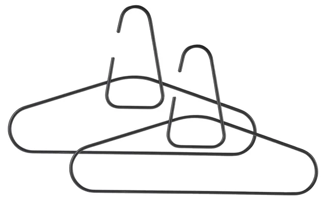 Zone Denmark A-Hanger Kleiderbügel Schwarz Metall 2er
