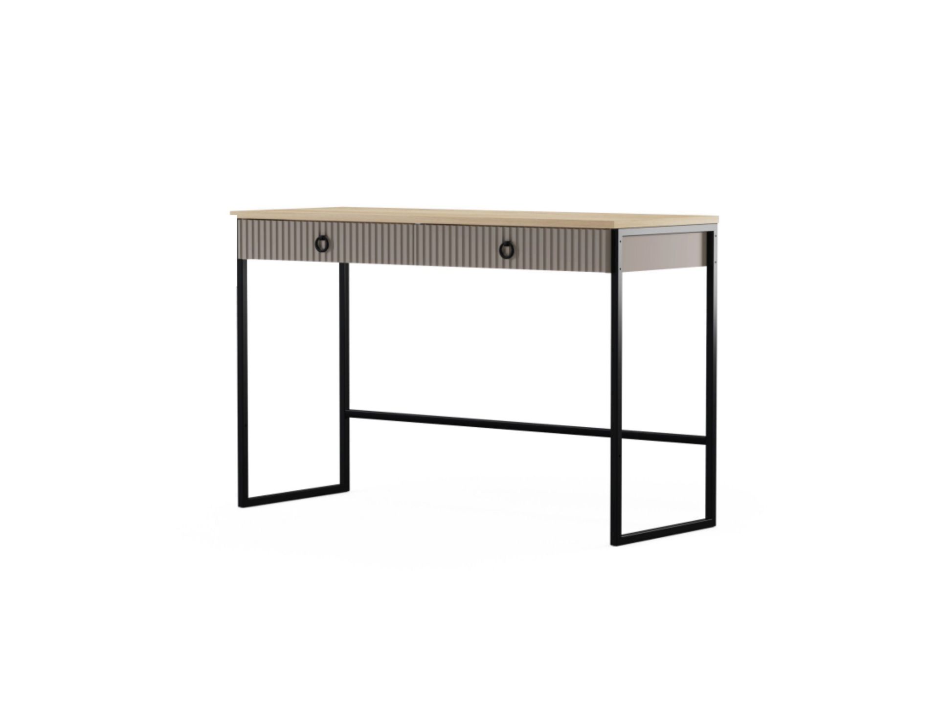 trendteam Lucrezia Konsolentisch Cashmere Eiche schwarz