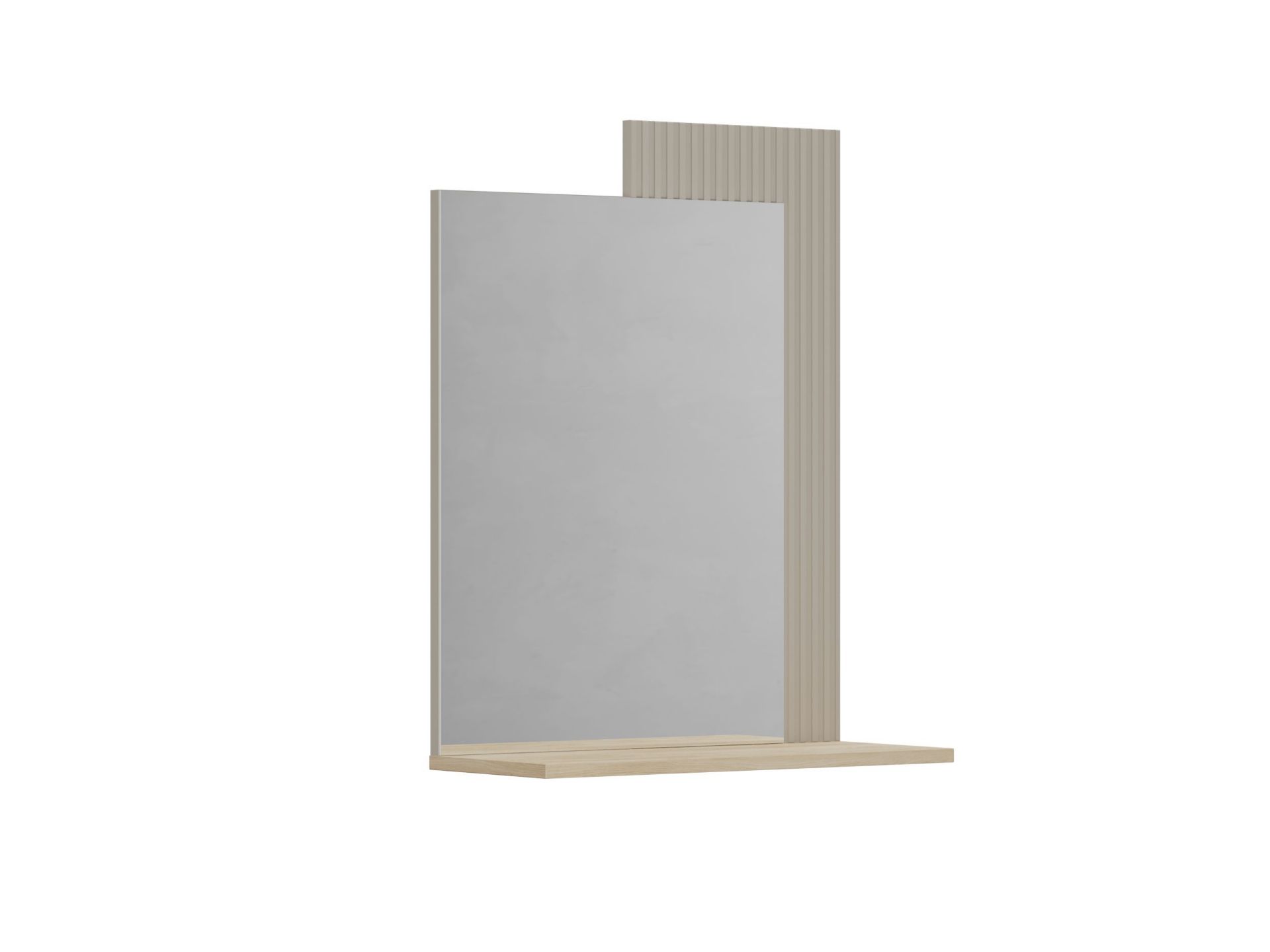 trendteam Lucrezia Wandspiegel mit Ablage Cashmere Eiche