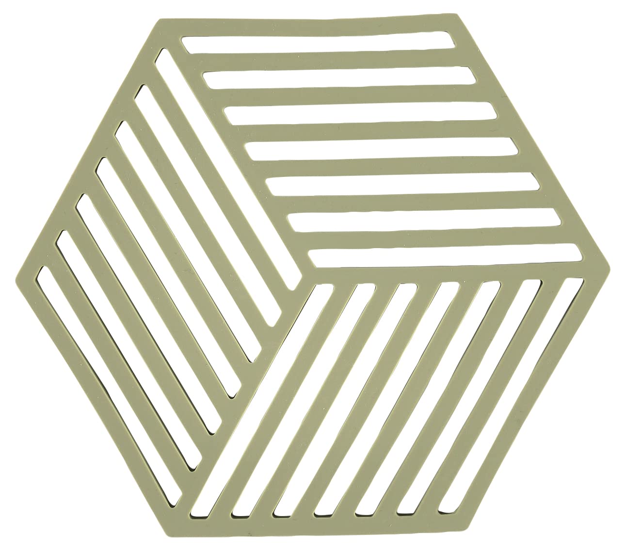 Zone Denmark Hexagon Topfuntersetzer Silikon Sage 16x14 cm