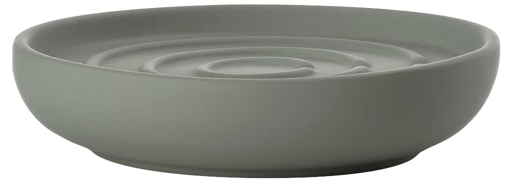 Zone Denmark Nova Seifenschale Olive Green Porzellan 11 cm
