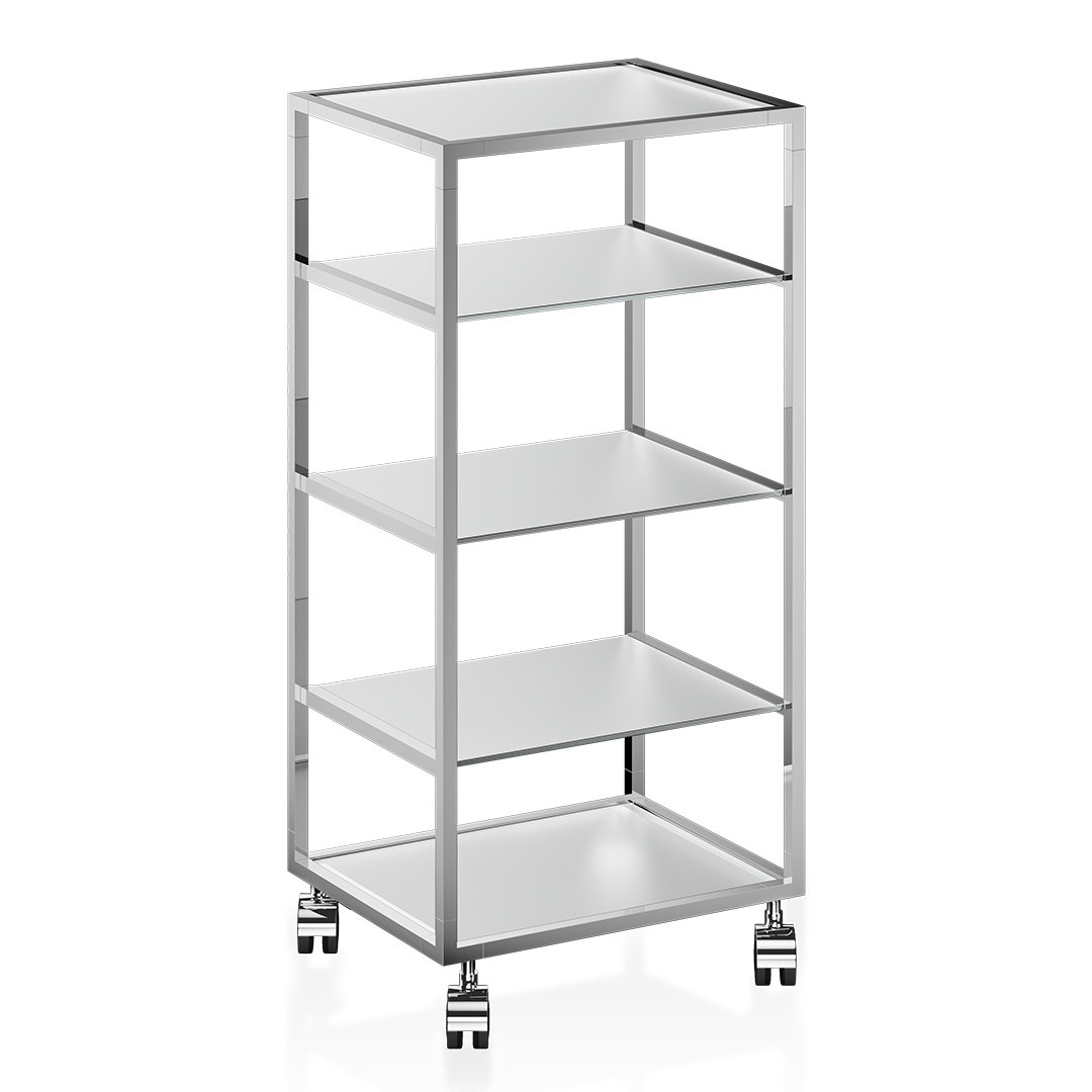 Decor Walther Classic RW 2 Rollschrank Chrom Glas Matt