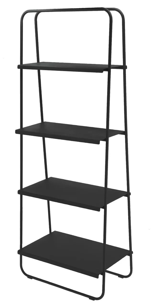 Zone Denmark A-Collection Bücherregal 140cm Schwarz Stahl