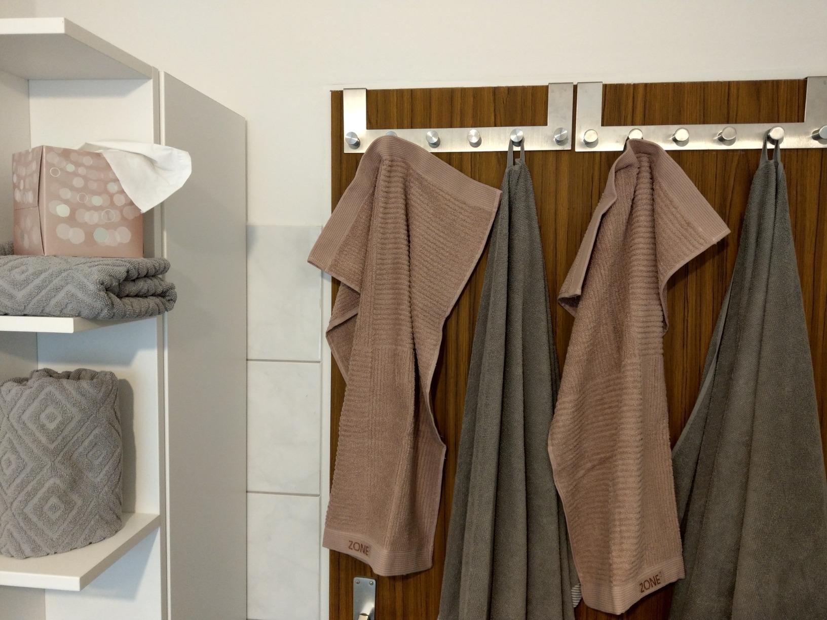 Zone Denmark Classic Badetuch 70x140 cm Weiß Bio-Baumwolle