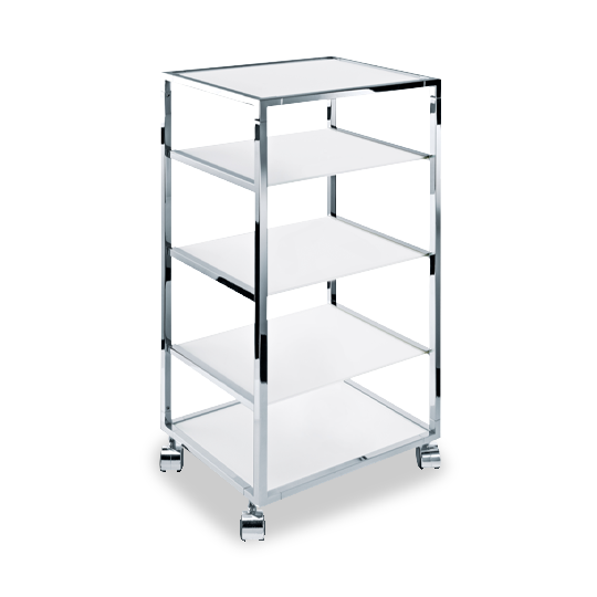 Decor Walther Classic RW 2 Rollschrank Chrom Glas Matt