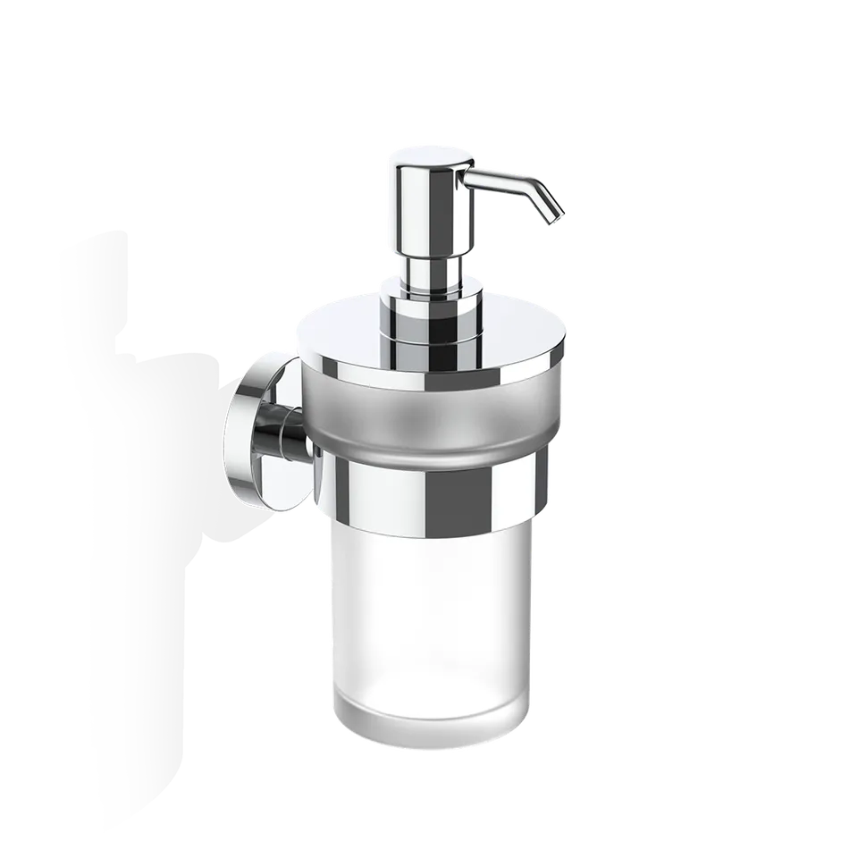 Decor Walther Basic BA WSP Wandseifenspender Chrom Glas