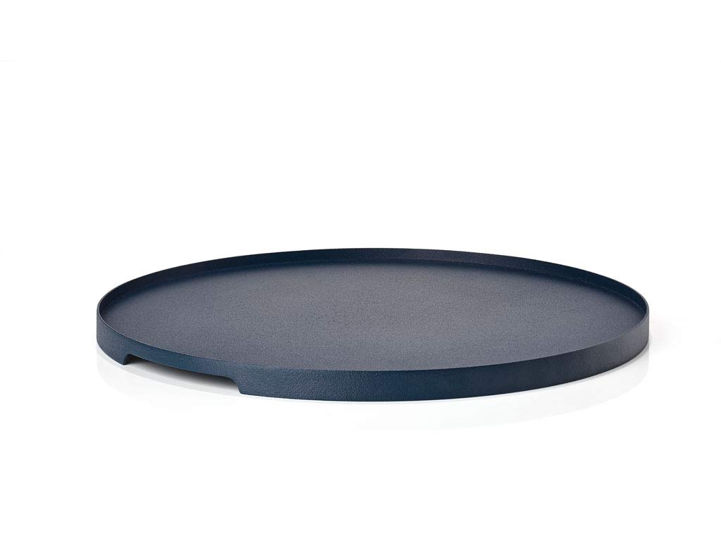 Zone Denmark Singles Serviertablett rund 35 cm tintenfarbig