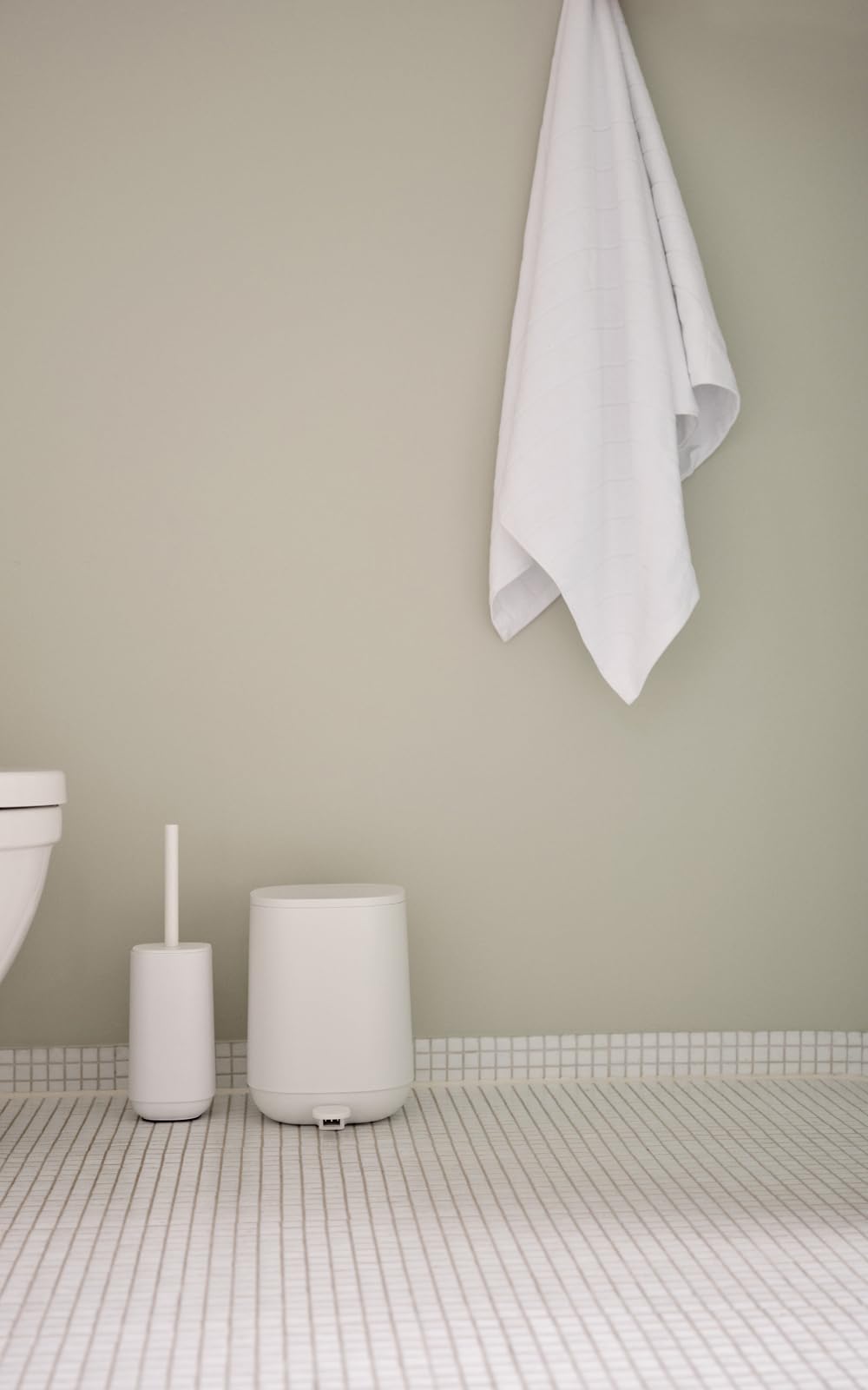 Zone Denmark Time Badehandtuch 70x140 Weiß Baumwolle