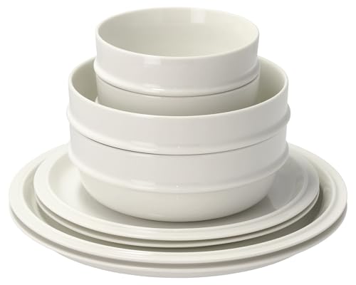 Zone Denmark Eau Geschirrset 8-tlg Offwhite Porzellan