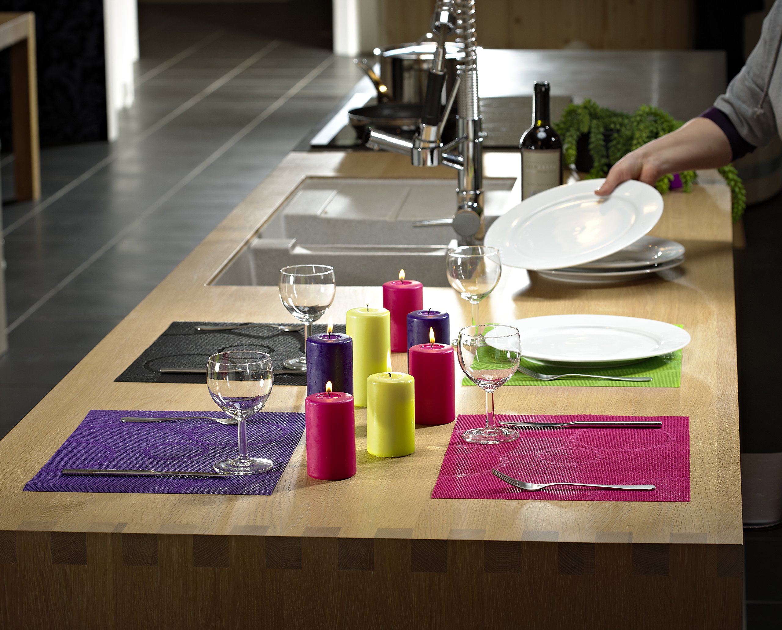Zone Denmark Table Lines Tischset türkis 40 x 30 cm PVC
