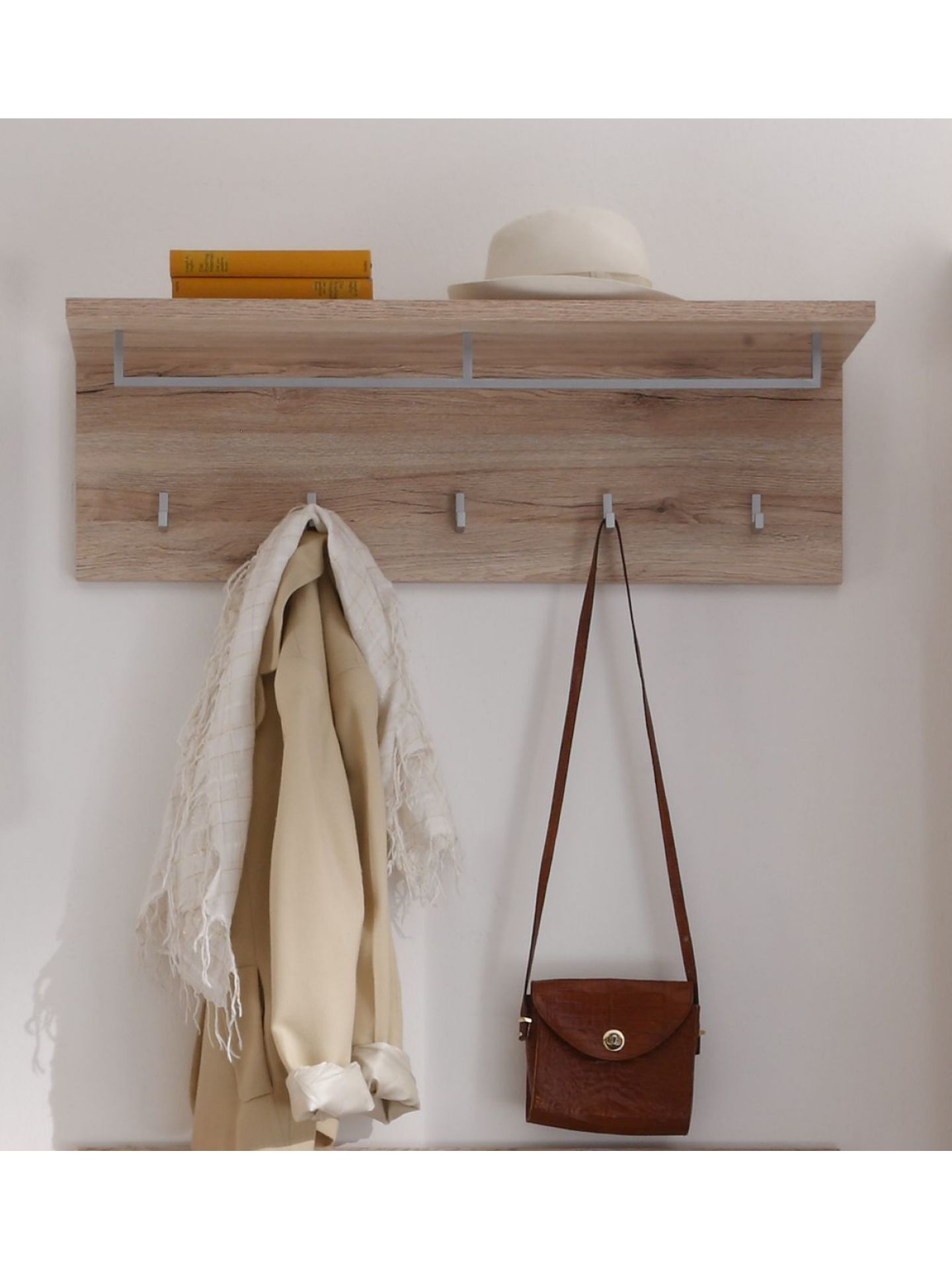 trendteam Malea Garderobenboard Eiche San Remo Hell