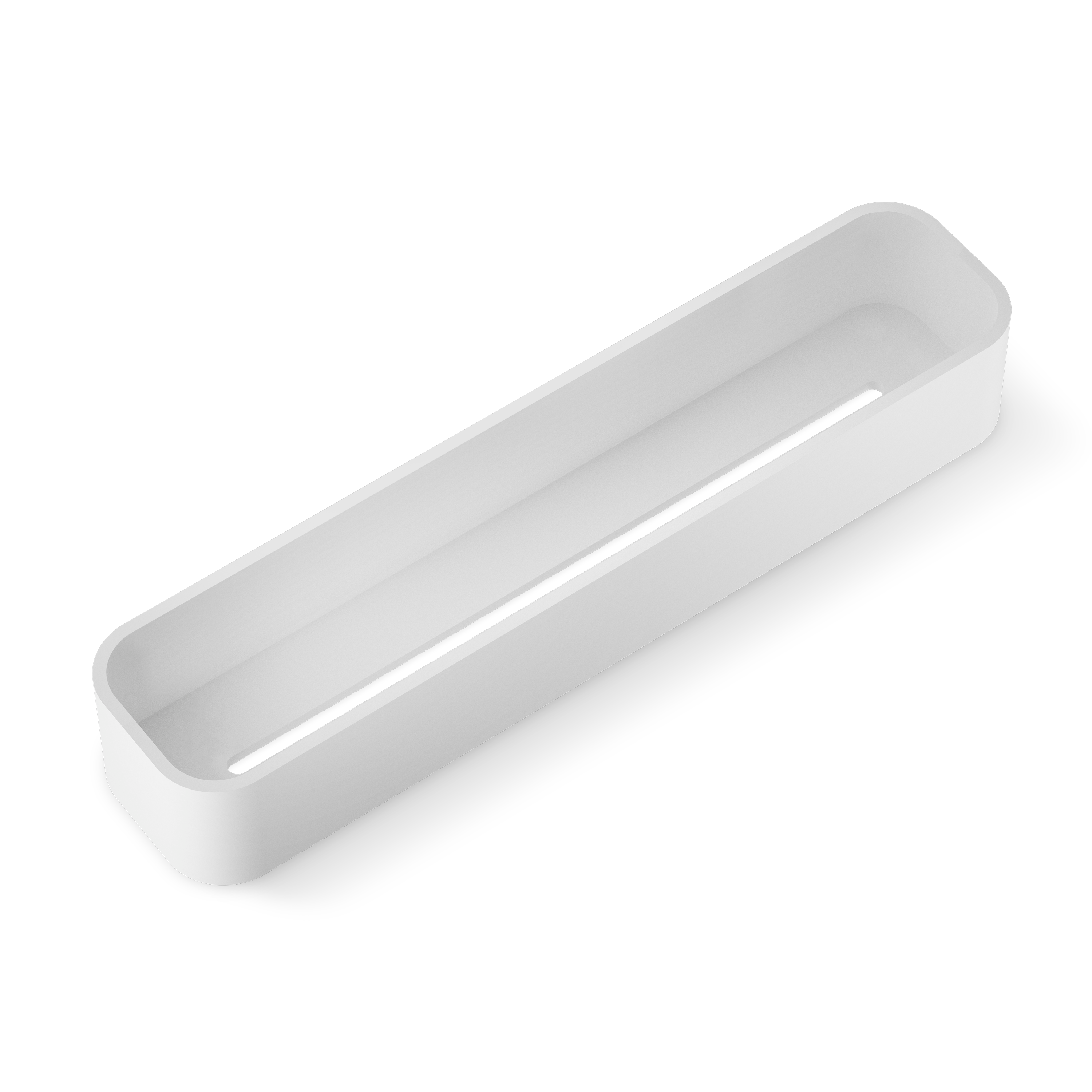 Decor Walther Stone SCT Duschkorb Weiß Matt 30 cm Mineralwerkstoff