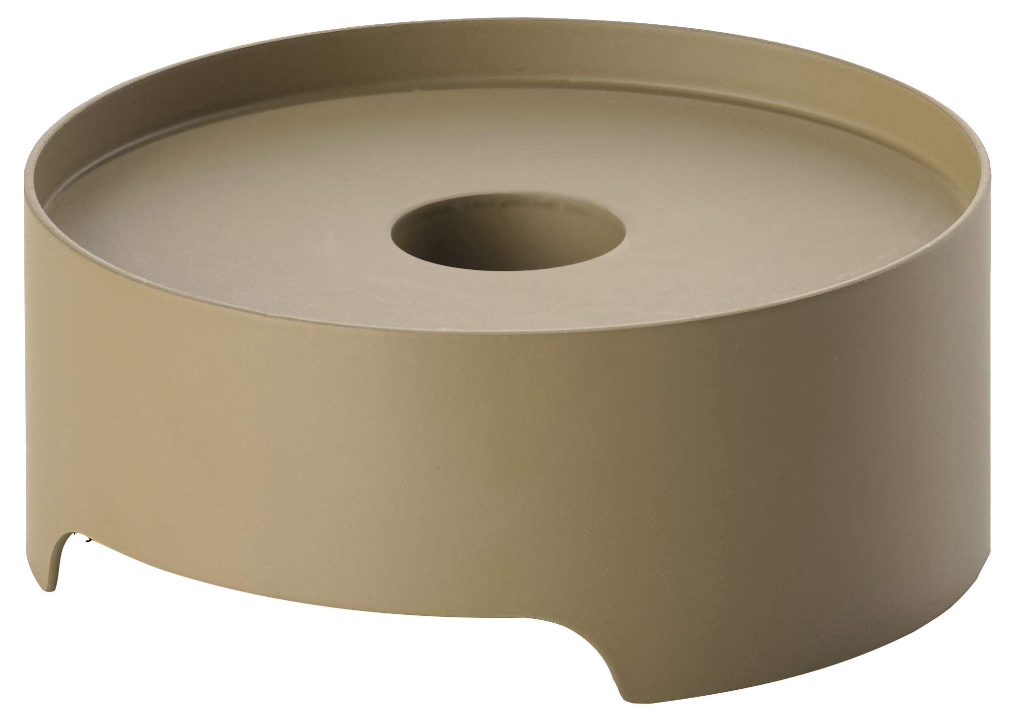 Zone Denmark Singles Kerzenhalter 9 cm Khaki Metall Matt