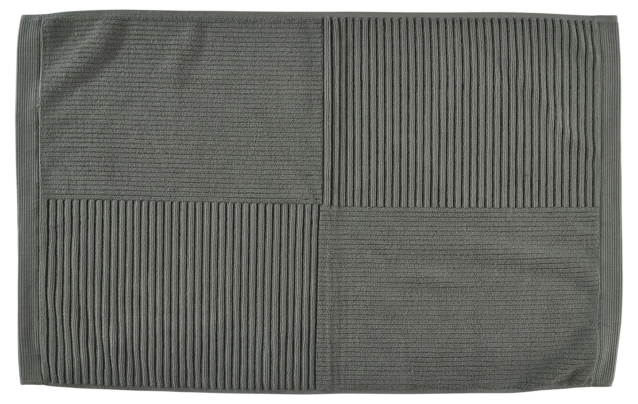 Zone Denmark Classic Badematte 50x80 Schwarz Baumwolle